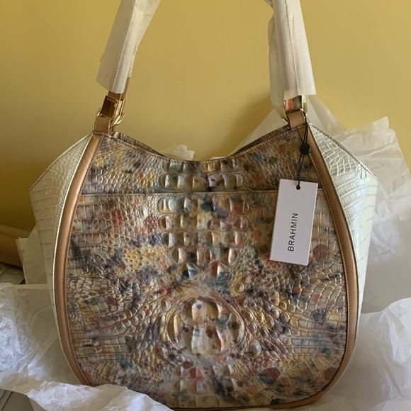 Brahmin NWT Marianna poppy seed allendale - Picture 4 of 7
